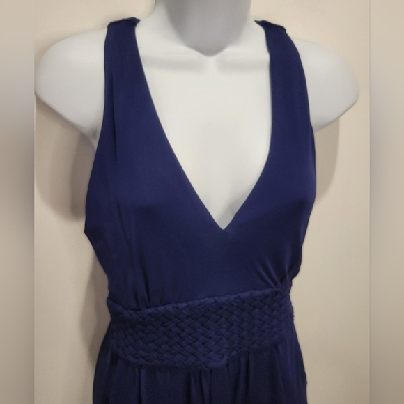 Anthropologie maeve size 6 yuma navy dress with pockets - Picture 2 of 7